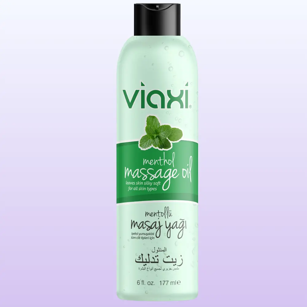 Viaxi Menthol Massage Oil Ferahlatıcı Etkili Mentollü Masaj Yağı 177 Ml.