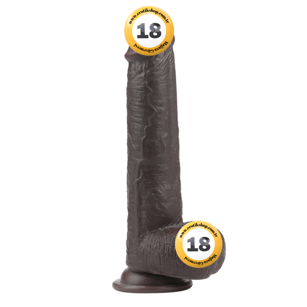Lovetoy Sliding Skin Dildo Hareketli Deri Özellikli 23 Realistik Zenci Penis