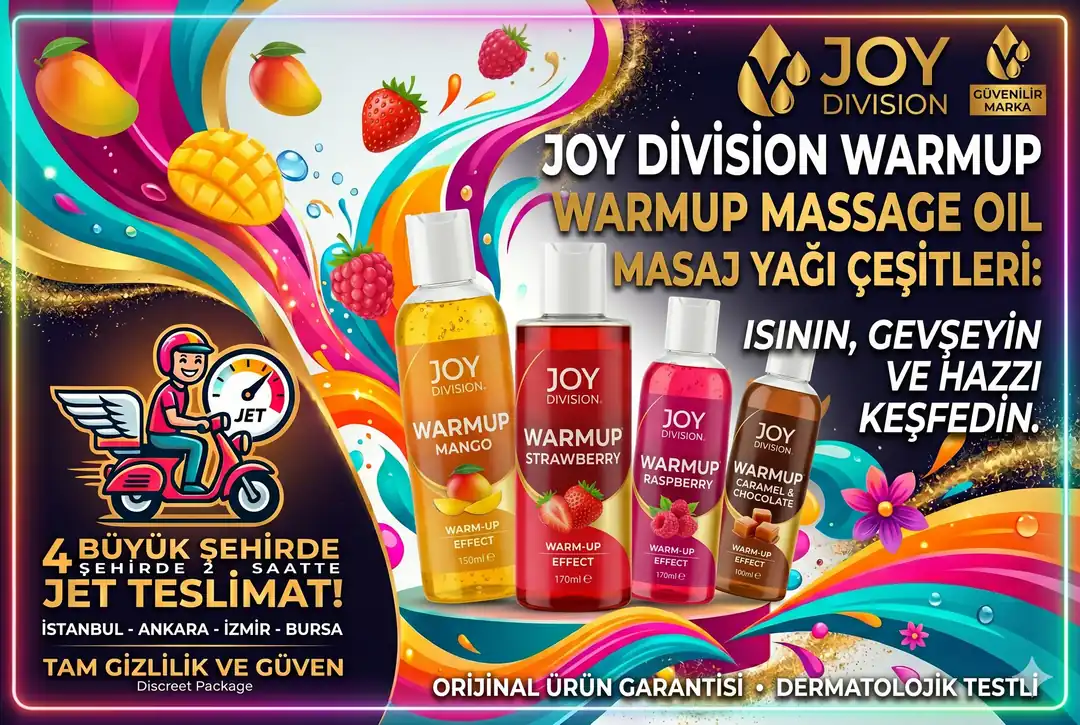  Joy Division WarmUp Isıtmalı Masaj Yağı Çeşitleri