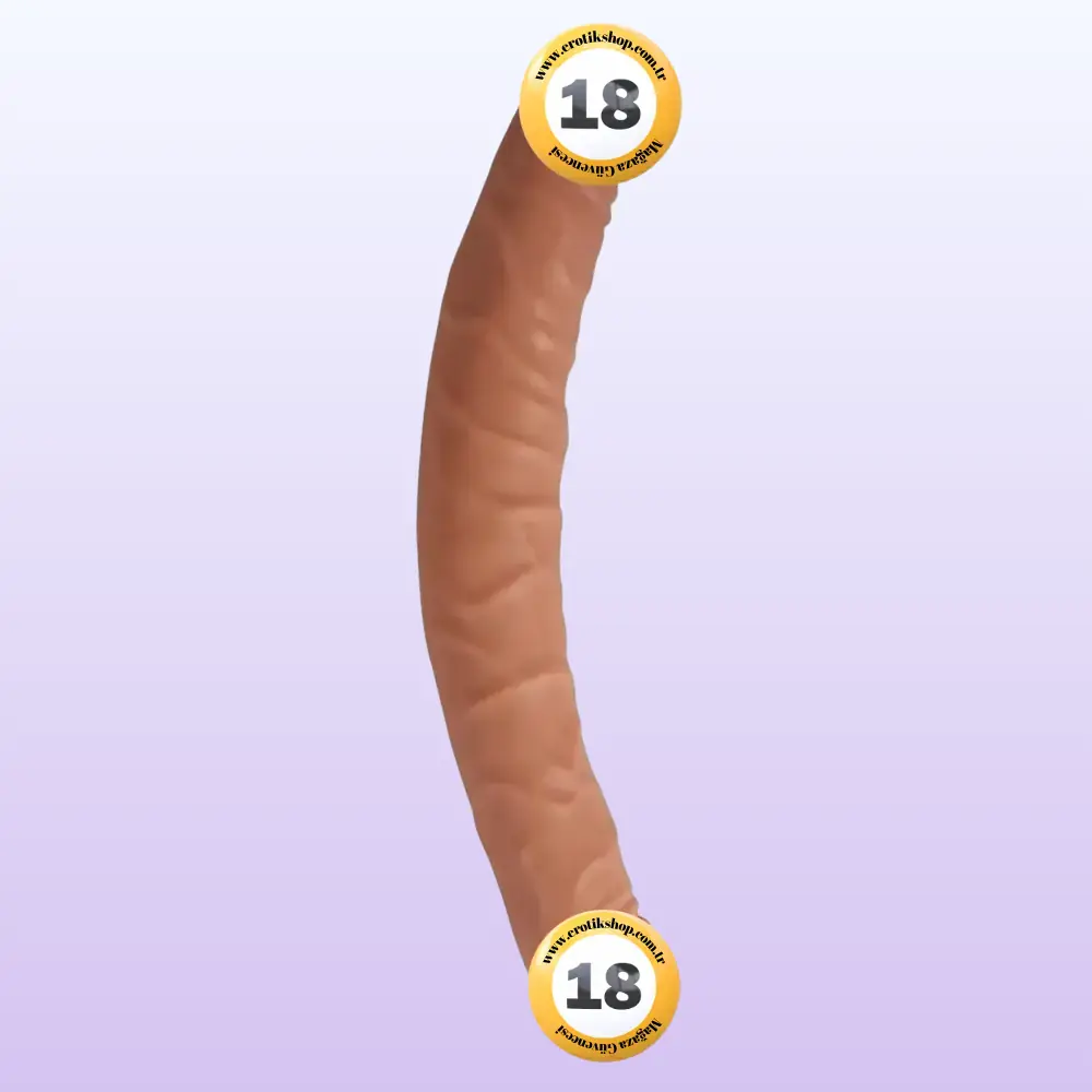 Xise Dildo Series Lester 33 Cm Çift Taraflı Realistik Penis