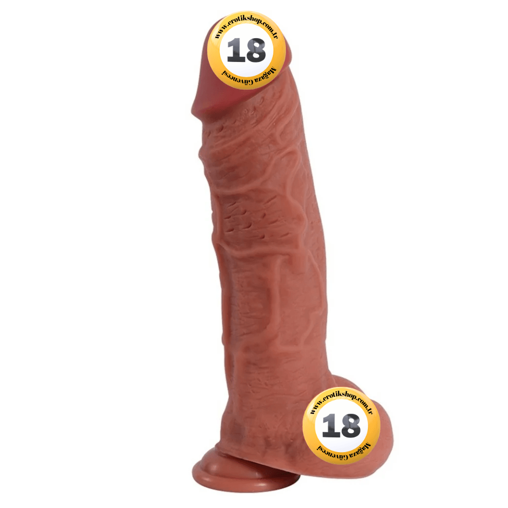 Xise Dildo Series Jihad King Natural Doku 27 Cm Büyük Realistik Penis