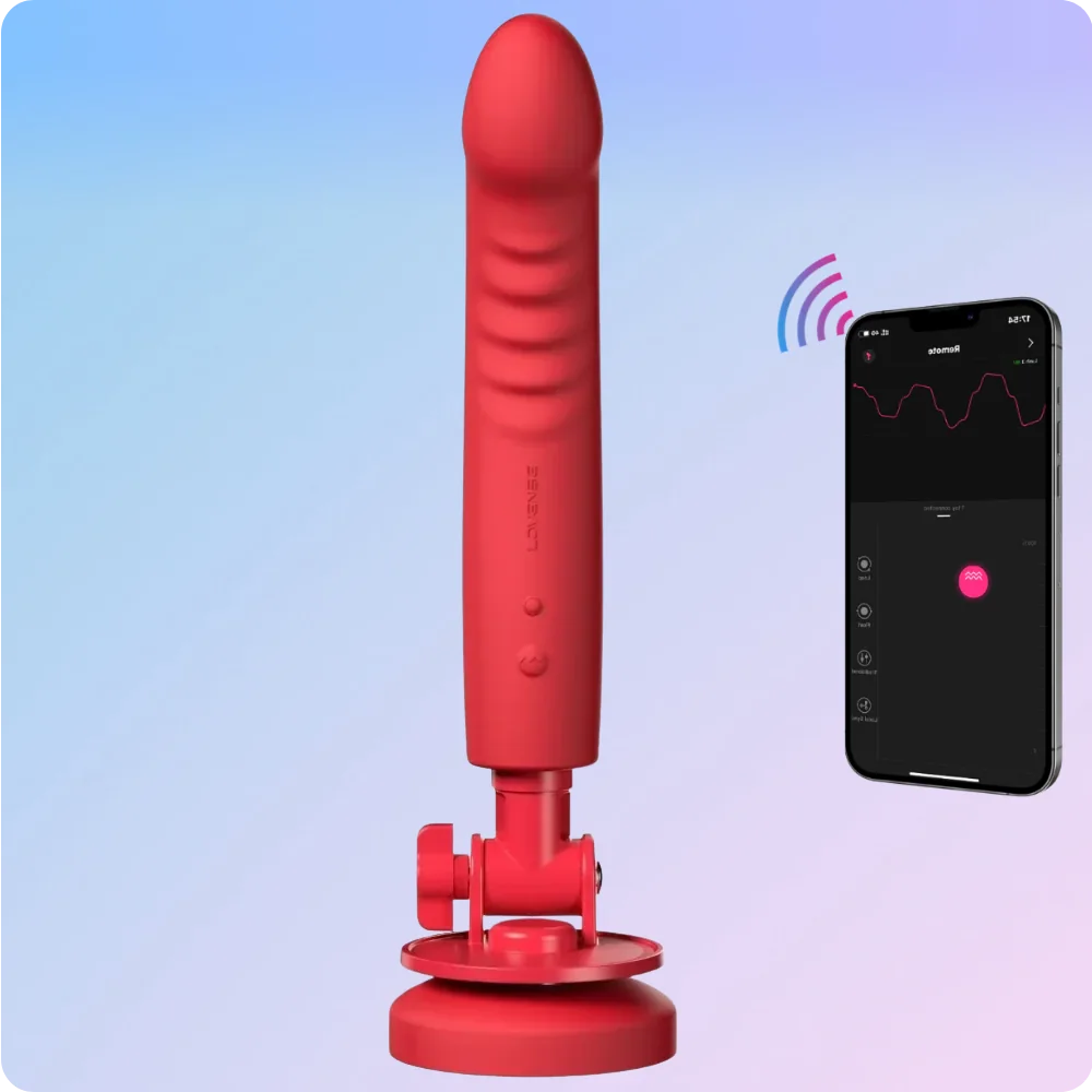 Lovense Mission 2 App-Controlled Touch-Sensitive Telefon Uyumlu Hareketli Vibratör
