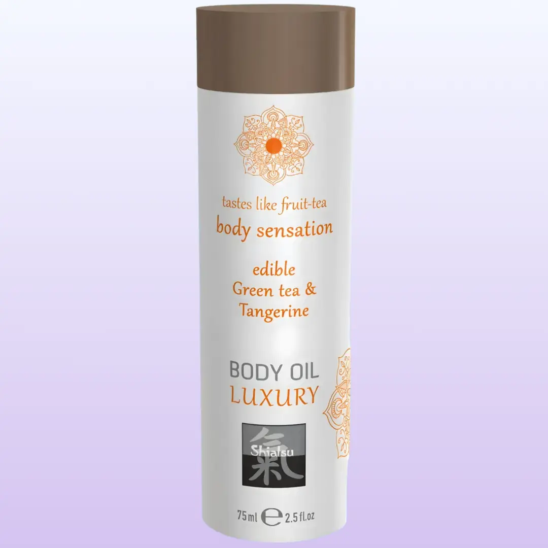 Hot Luxury Edible Body Oil Apricot Kayısı Aromalı Yenilebilir Masaj Yağı 75 Ml.