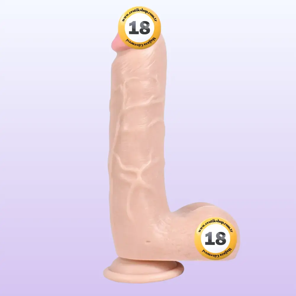 Xise Dildo Series Adam Rubber  21 cm Realistik Penis XS-WBC10012
