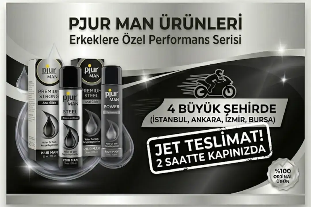 Pjur Man Ürünleri Erkeklere Özel Performans ve Jet Teslimat Avantajı