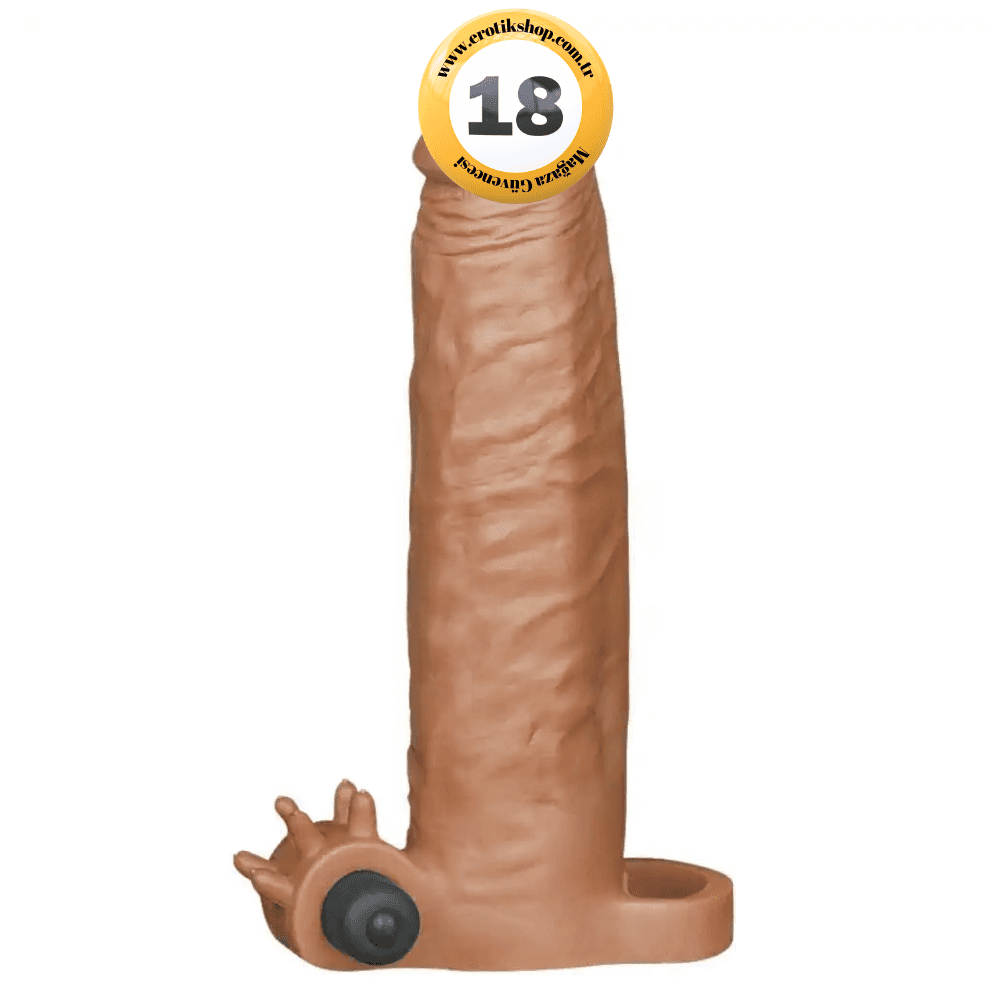 Lovetoy Pleasure X-Tender Vibrating Sleeve Titreşimli Penis Kılıfı LV1064B