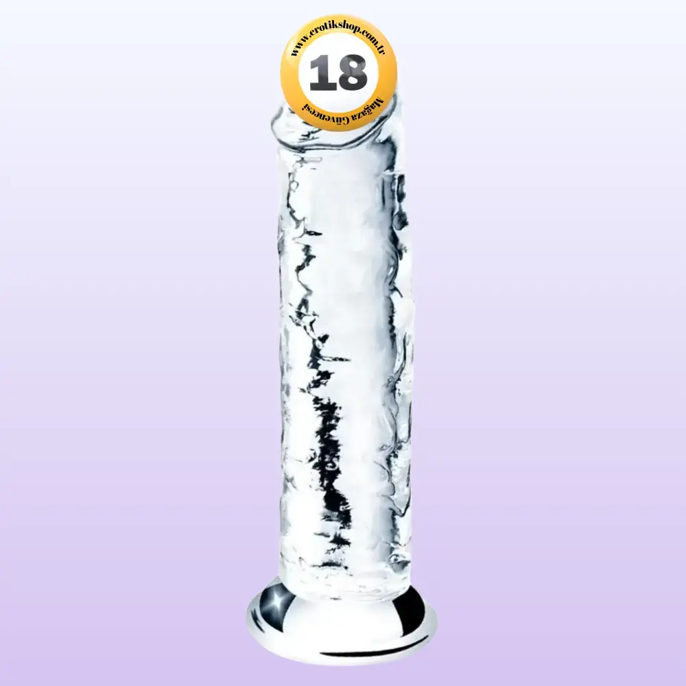 Lovetoy Flawless Clear Dildo 18 cm Realistik Jel Penis