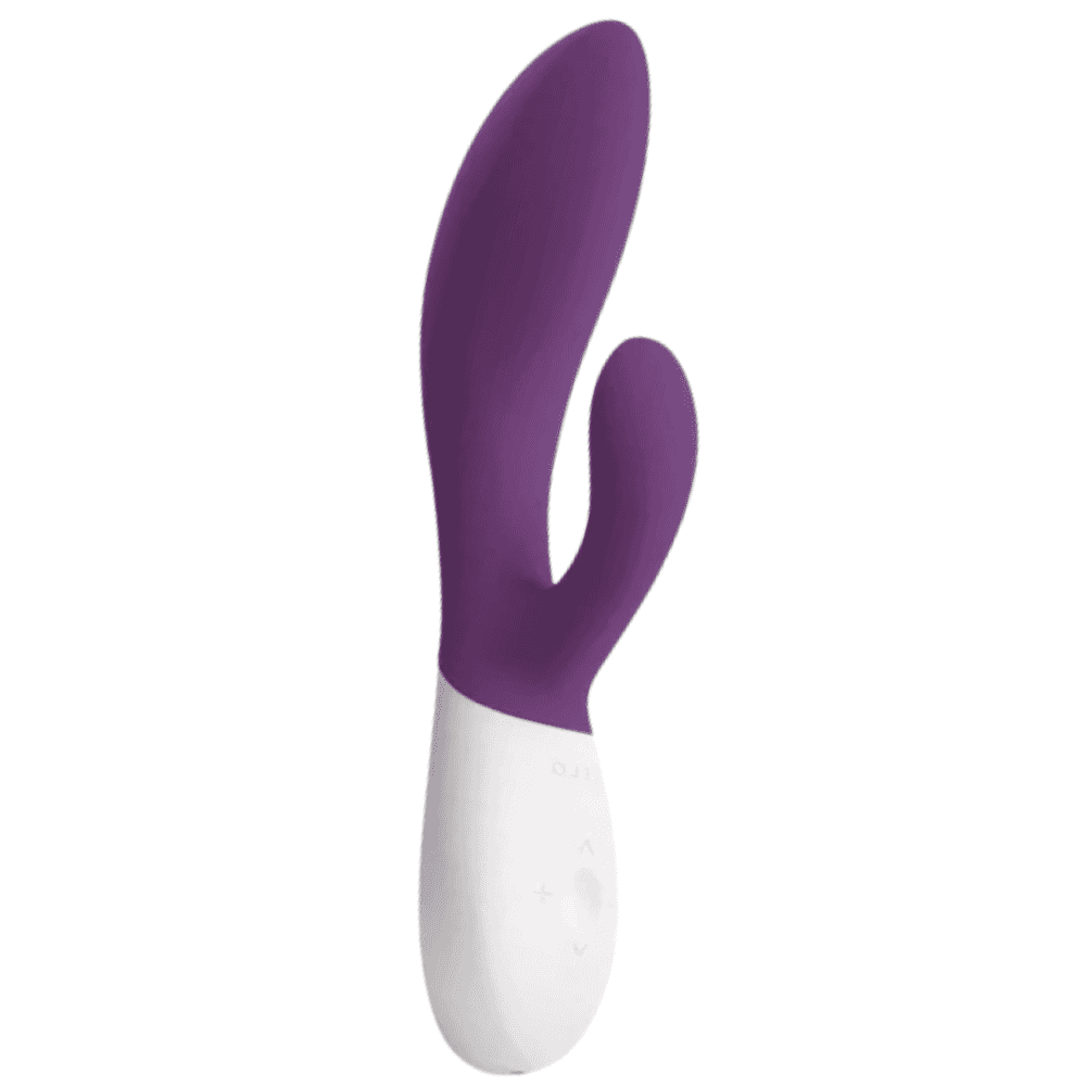 Lelo İna Wave 2 G-Spot Hareketli Rabbit Vibratör-Plum