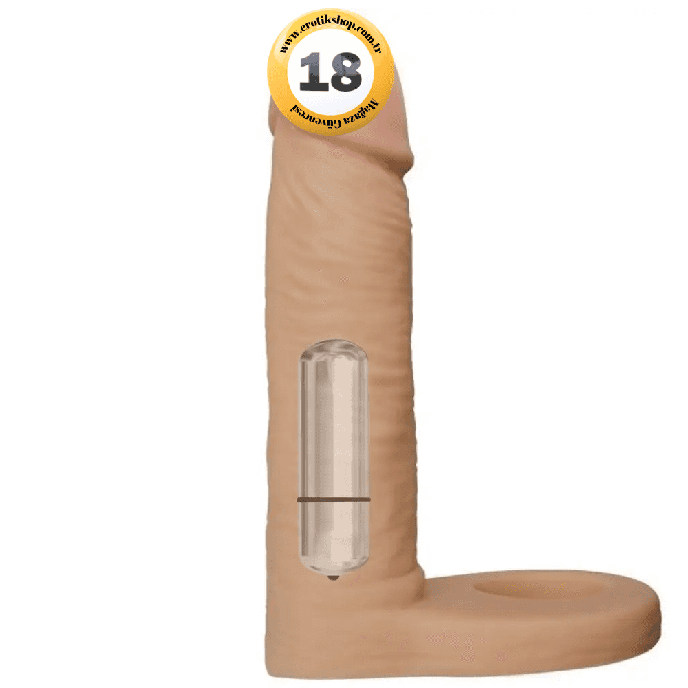 Lovetoy The Ultra Soft Double 14.7 cm Titreşimli Anal Penis LV1131