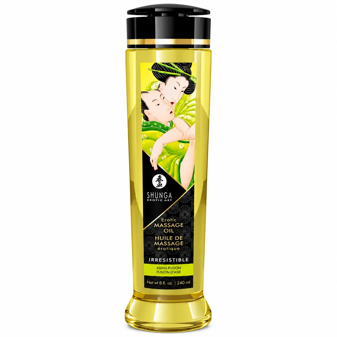 Shunga Massage Oil Sensation Asian Fruits Aromalı Isıtmalı Masaj Yağı 240 Ml.