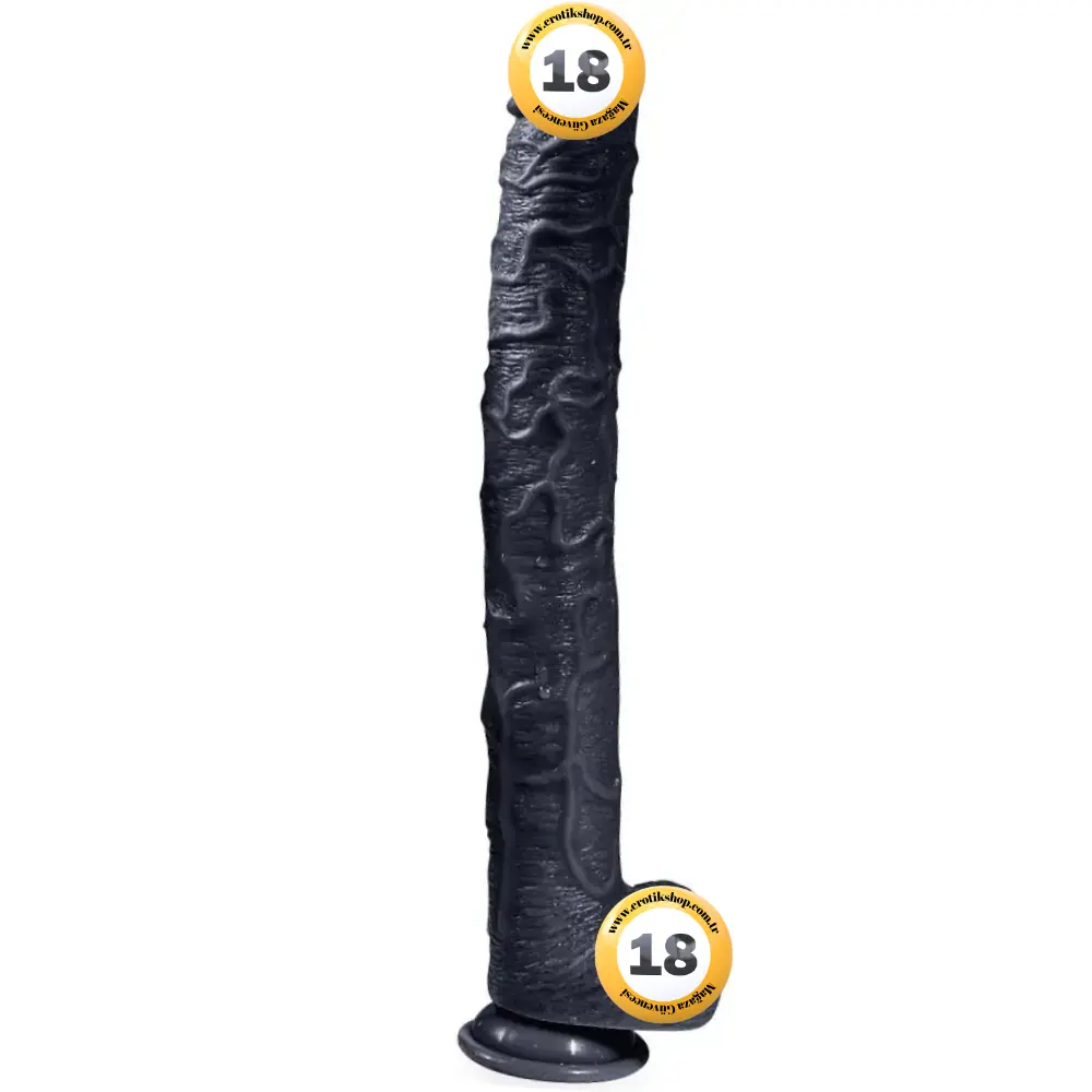 Xise Dildo Series Huoer Flexible 43 cm Realistik Büyük Penis XS-WBC10068-Black