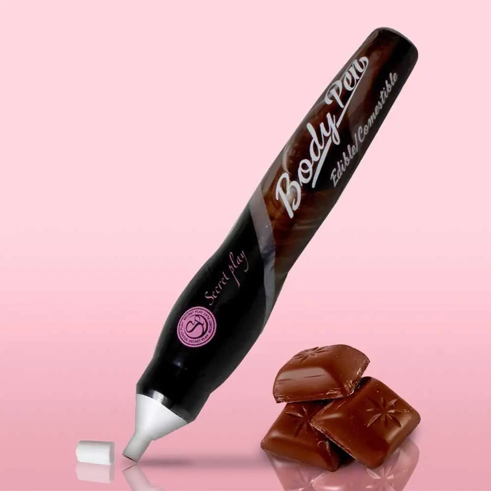 Chocolate Body Pen Çikolatalı Vücut Kalemi