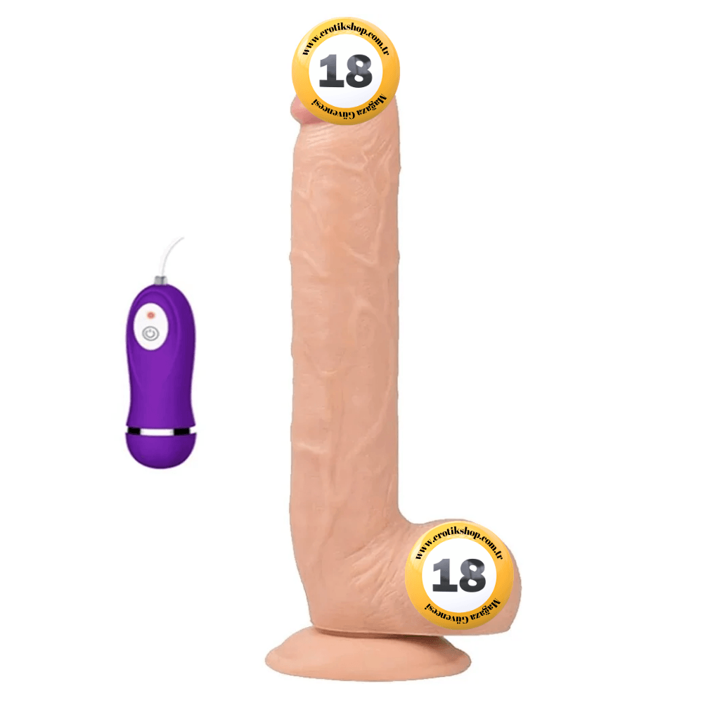Xise Vibrating Dildo Optimus 28 cm Titreşimli Realistik Penis XS-WBC10028-V