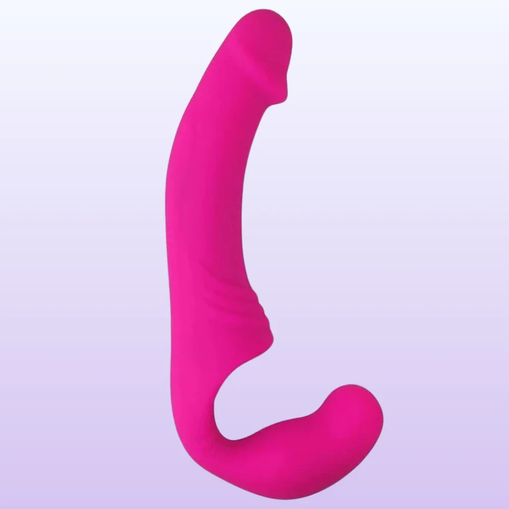 Aphrodisia Double Rider Pink Strapless Strap-On Şarjlı Vibratör