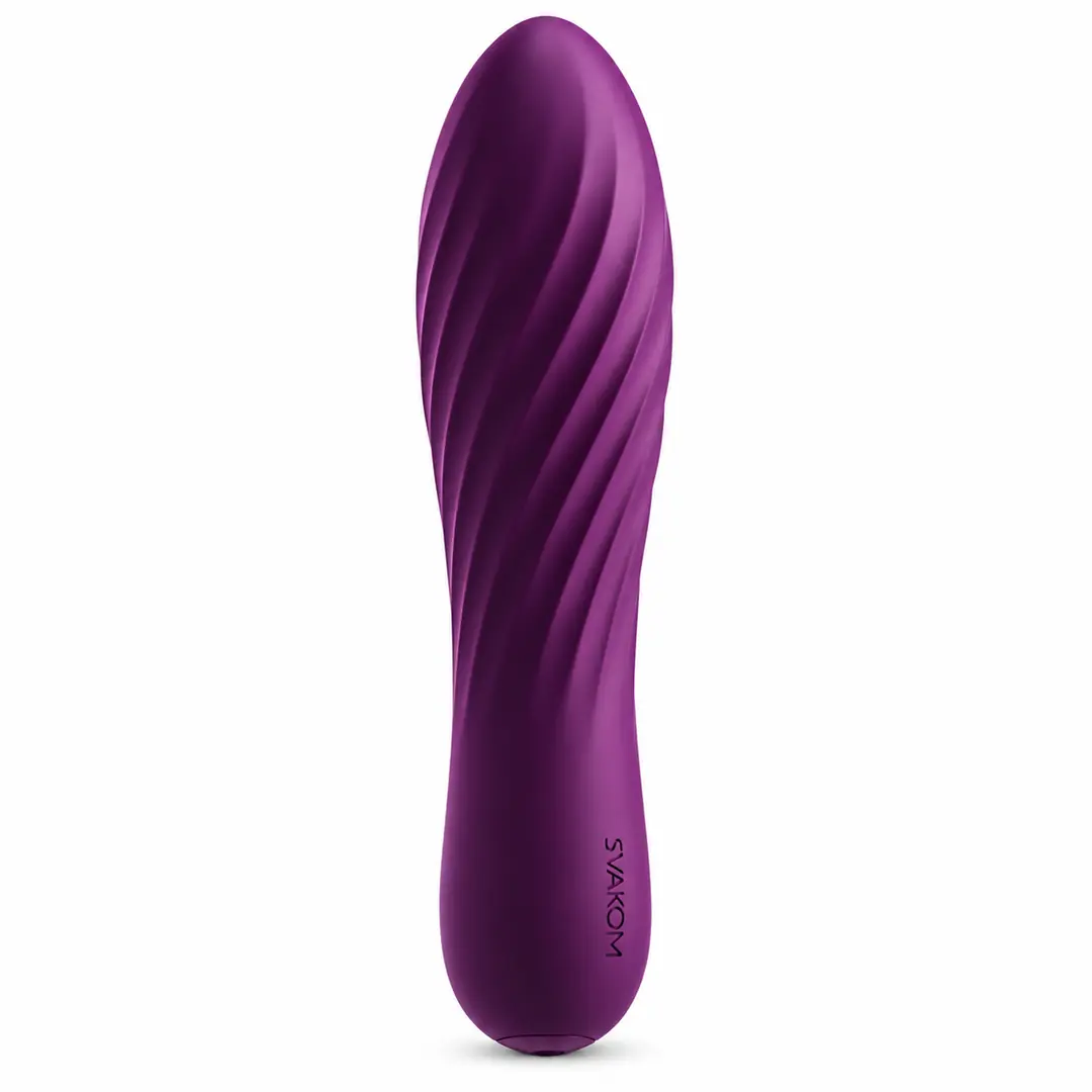 Svakom Tulip 10 Modlu Güçlü Mini Vibratör-Purple