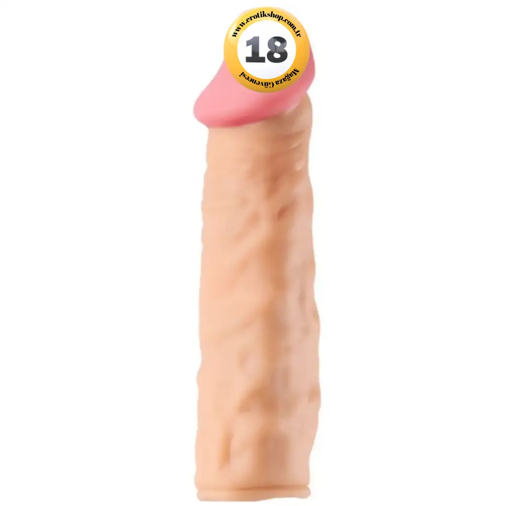 Yeain Max Man 2.5 cm Uzatmalı Realistik Penis Kılıfı YN0052