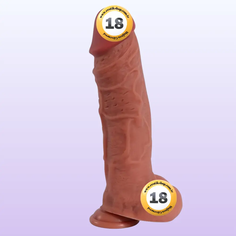 Xise Dildo Series Jihad King Natural Doku 27 Cm Büyük Realistik Penis