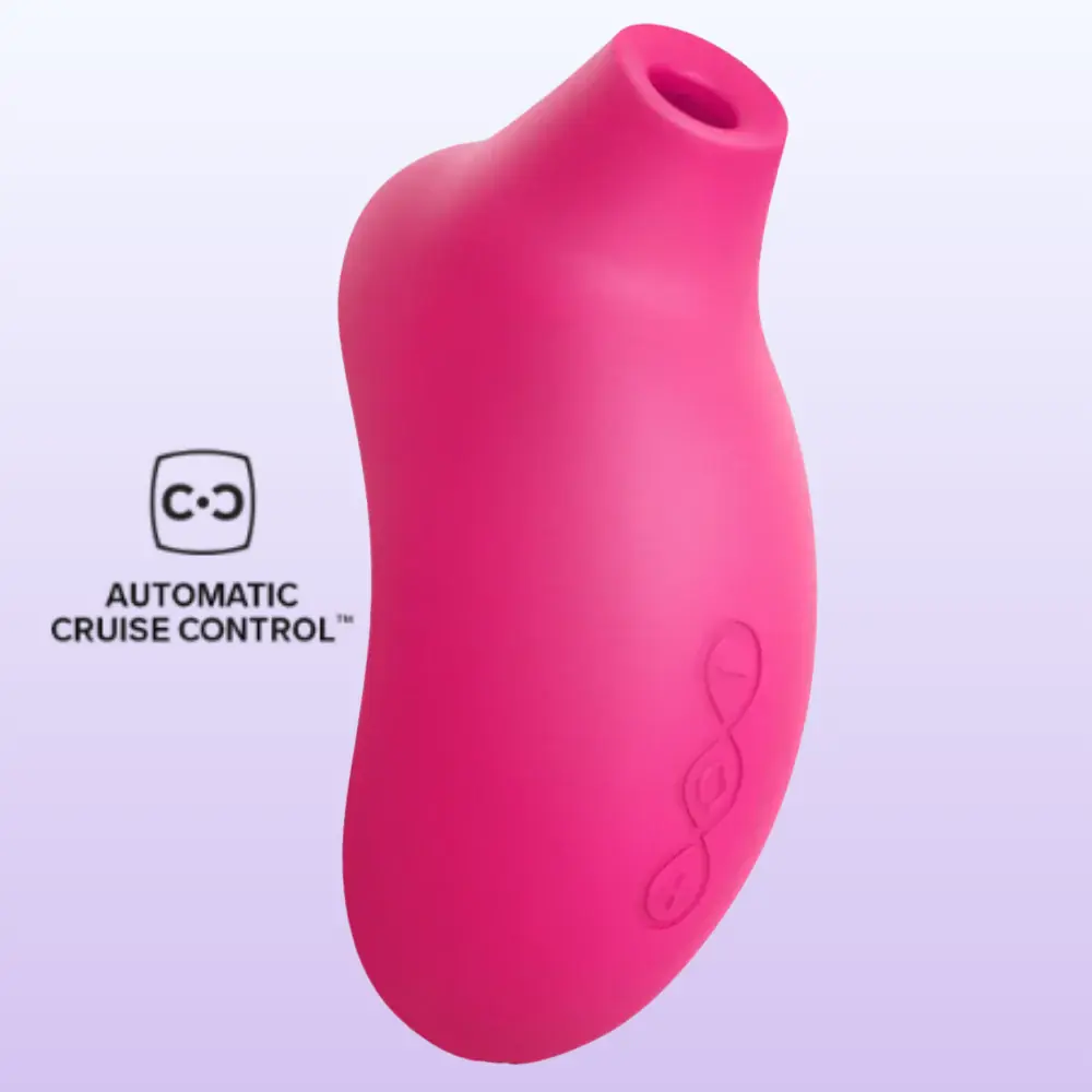 Lelo Sona Cruise Sonic Clitoral Massager Cerise Emiş Güçlü Vibratör