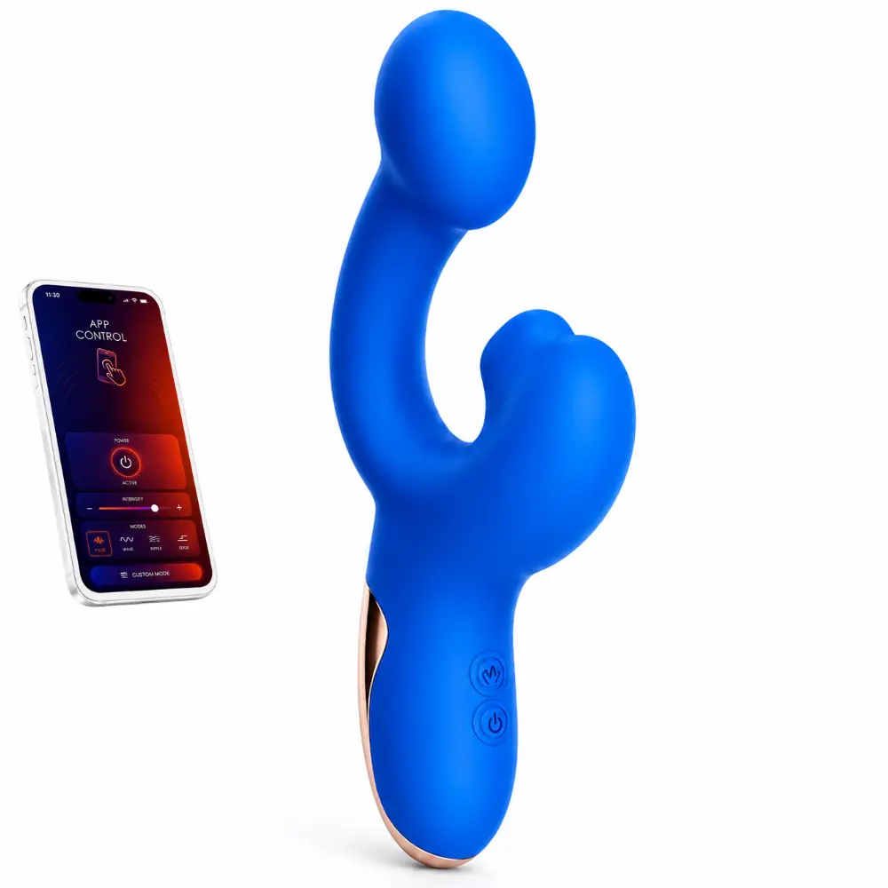 Magic Motion Ponder Akıllı Telefon Kontrollü Dil Hareketli G Noktası Vibratörü
