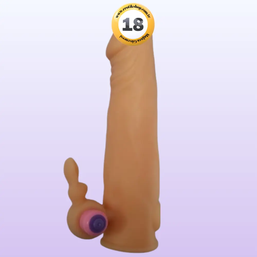 The Vibrating Penis Sleeve Klitoris Uyarıcılı Titreşimli Penis Kılıfı