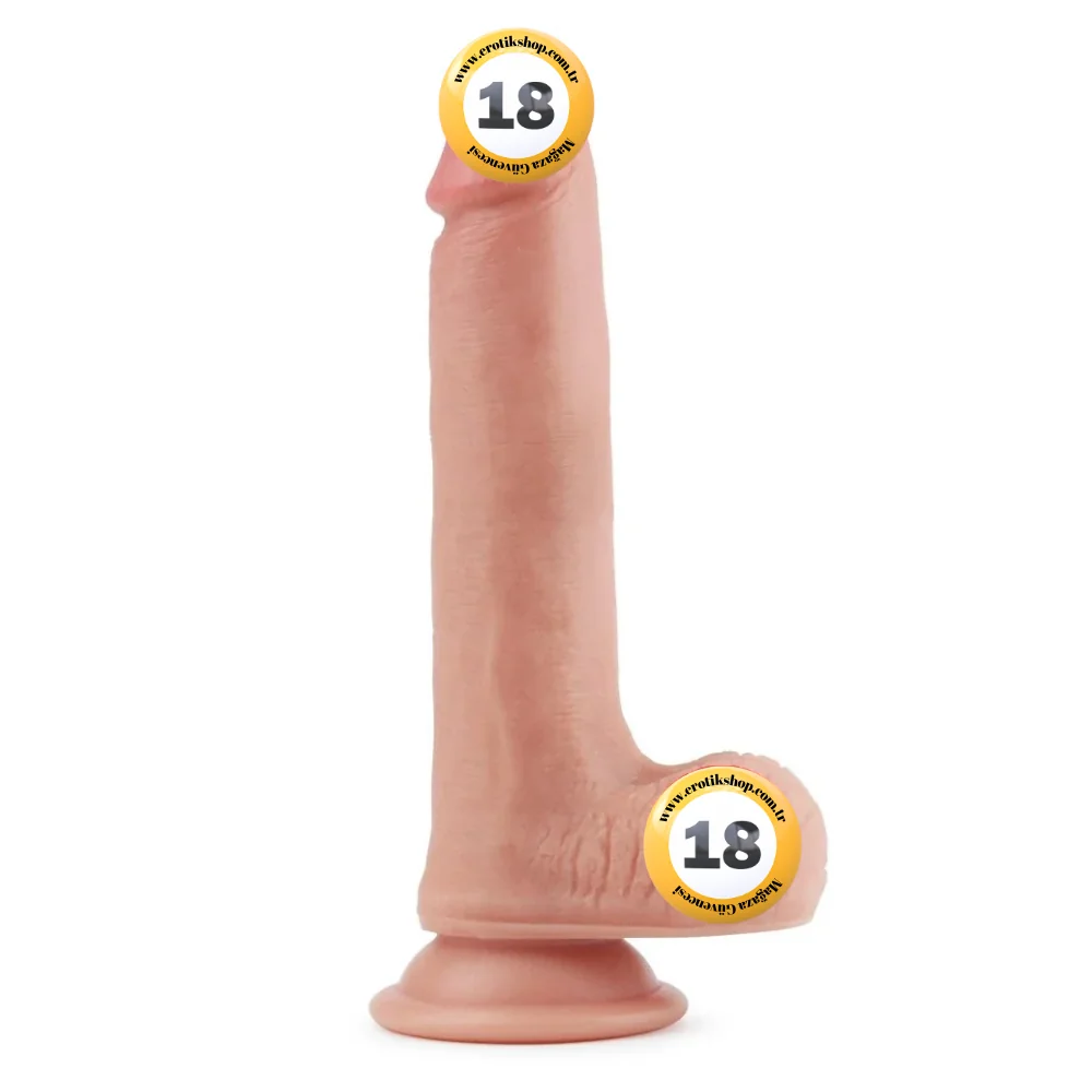 Lovetoy Dual Layered Silicone Cock 20 cm Realistik Penis LV4005