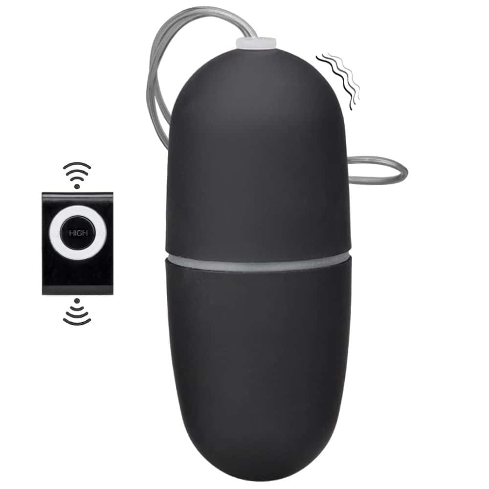 Erox Exovid 20 Mod Uzaktan Kumandalı Giyilebilir Vibratör-Black