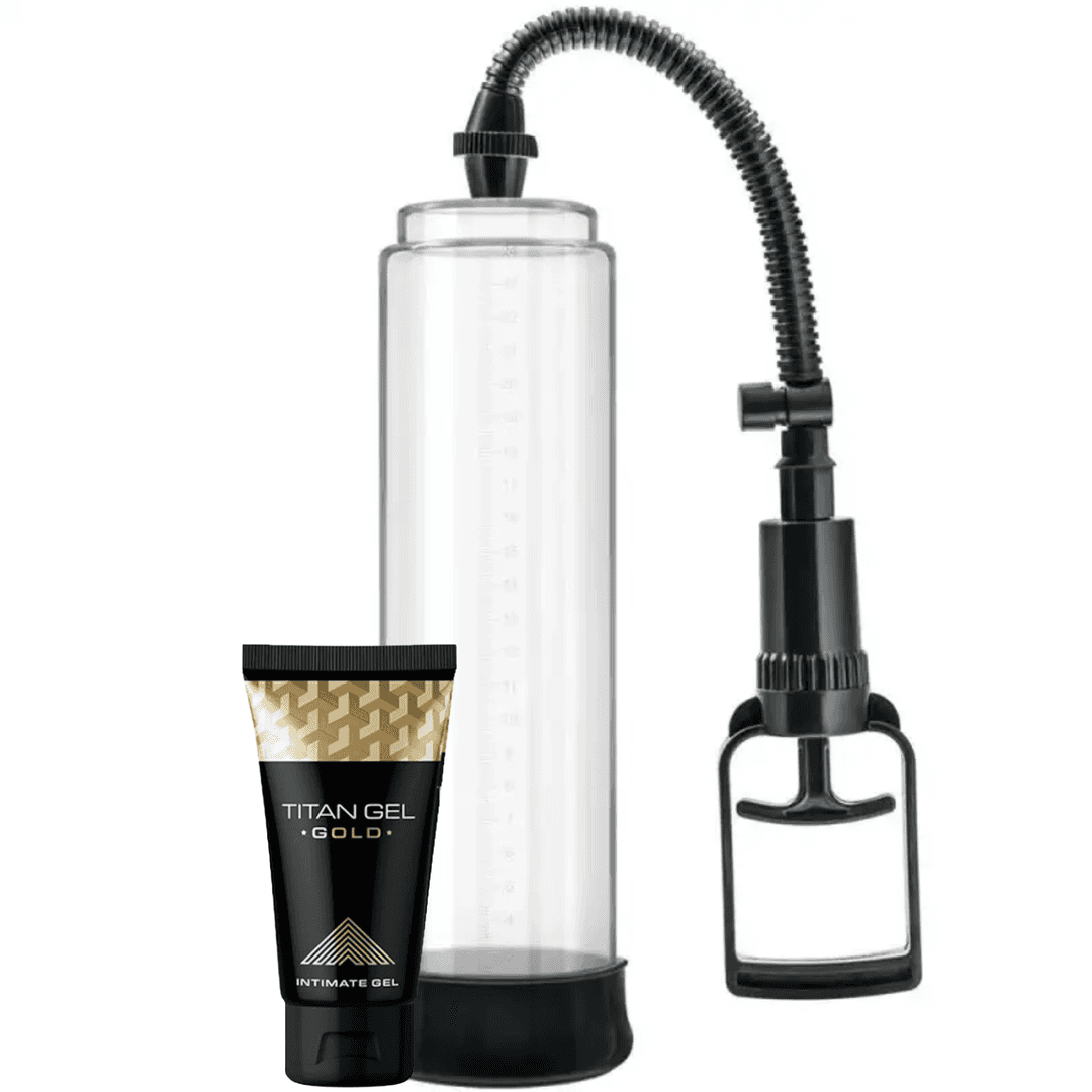 Canwin World Men's Pump Tetik Mekanizmalı Penis Pompası Titan Jel