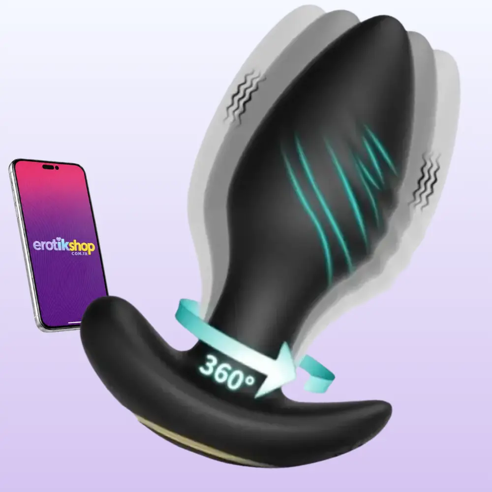 The Anal Fantasy Telefon Kontrollü Titreşimli Anal Plug