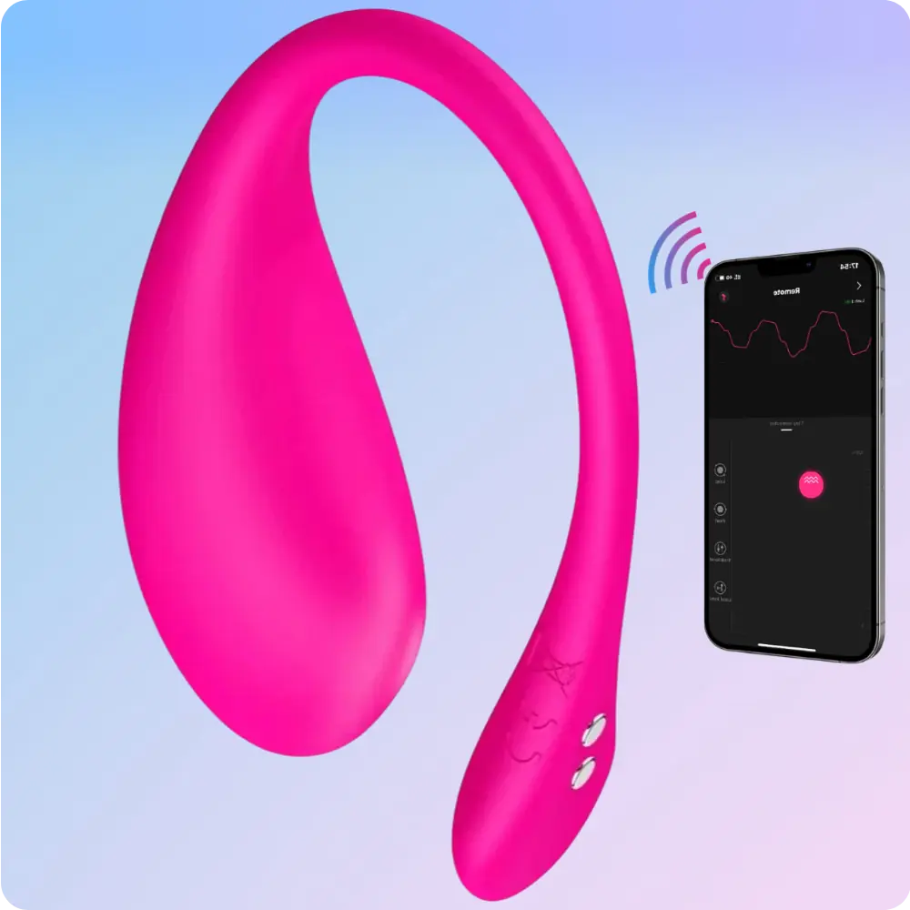 Lovense Lush 3 Telefon ve Tablet Kontrollü Giyilebilir Vibratör