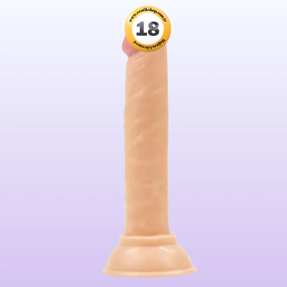 The Dick Jelly Silicone 14.5 cm Anal ve Vajinal Realistik Penis