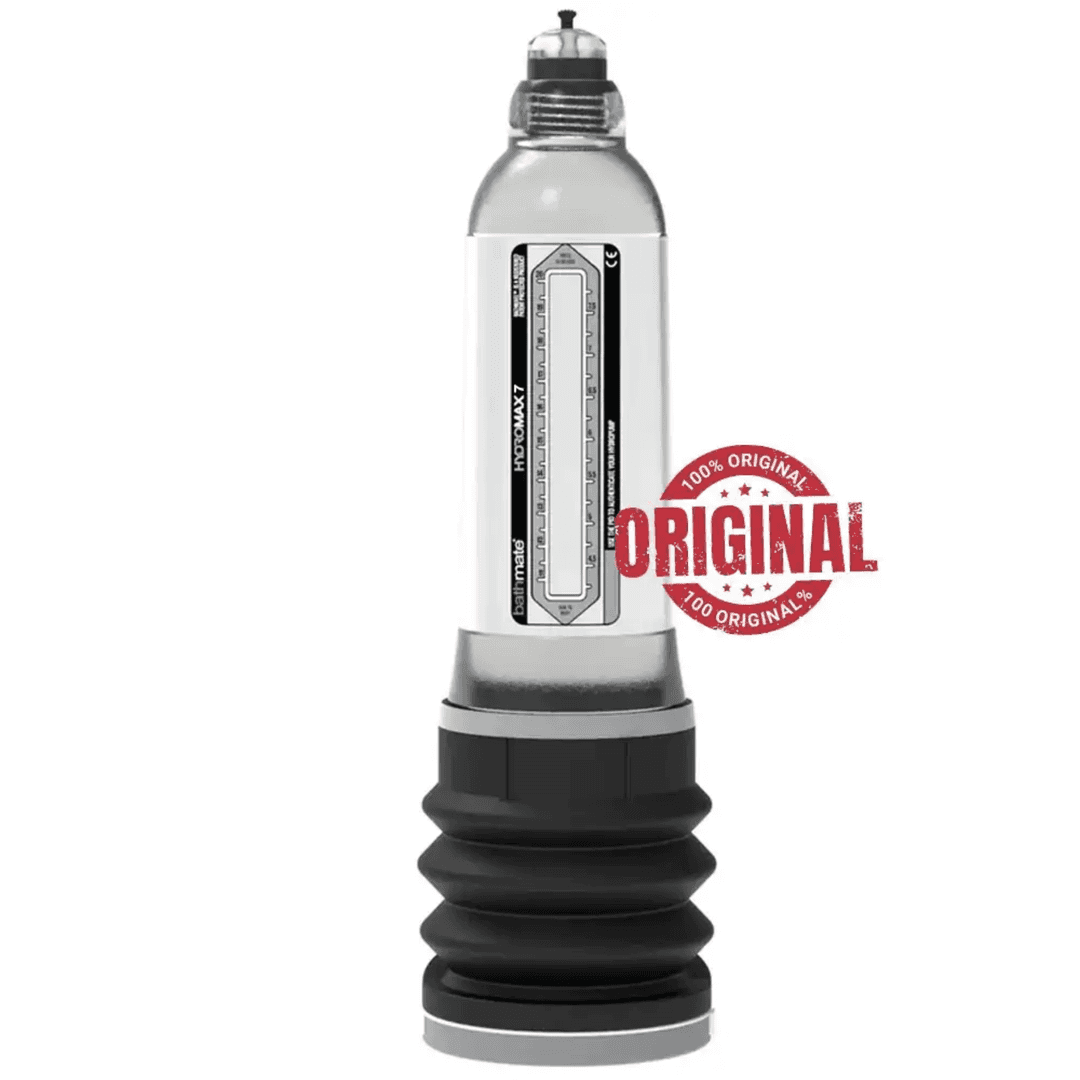 Bathmate HyrdoMax7 Water Penis Pump Sulu Penis Pompası-Clear