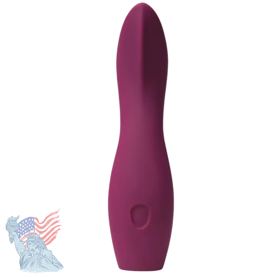 Dame Versatile Vibe For Play Şarjlı G-Spot Vibratör-Bordeaux