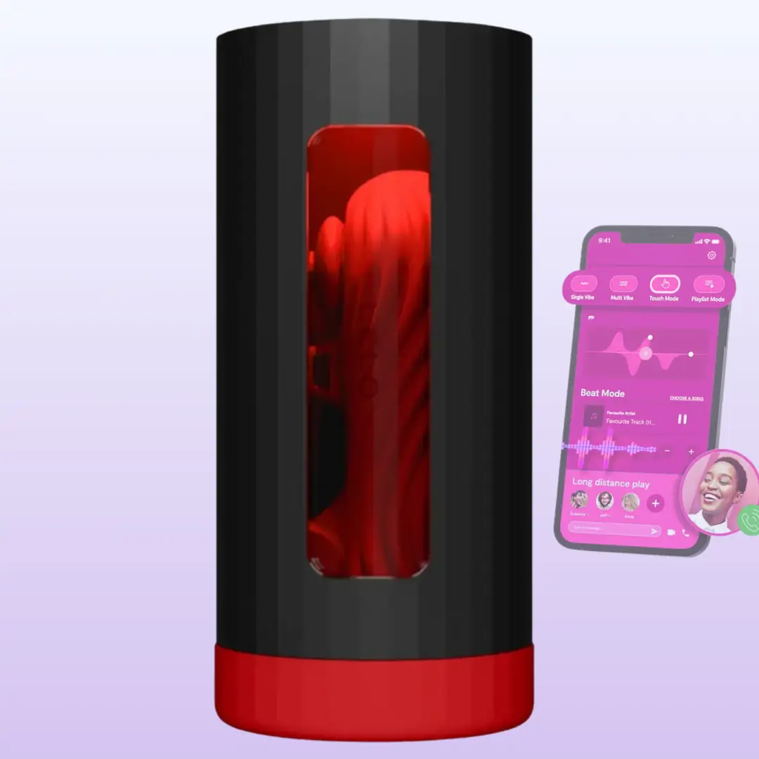 Lelo F1S V3 XL Uygulama Kontrollü Çift Motorlu Stimülatör Sensör ve Seyir Kontrolü Mastürbatör