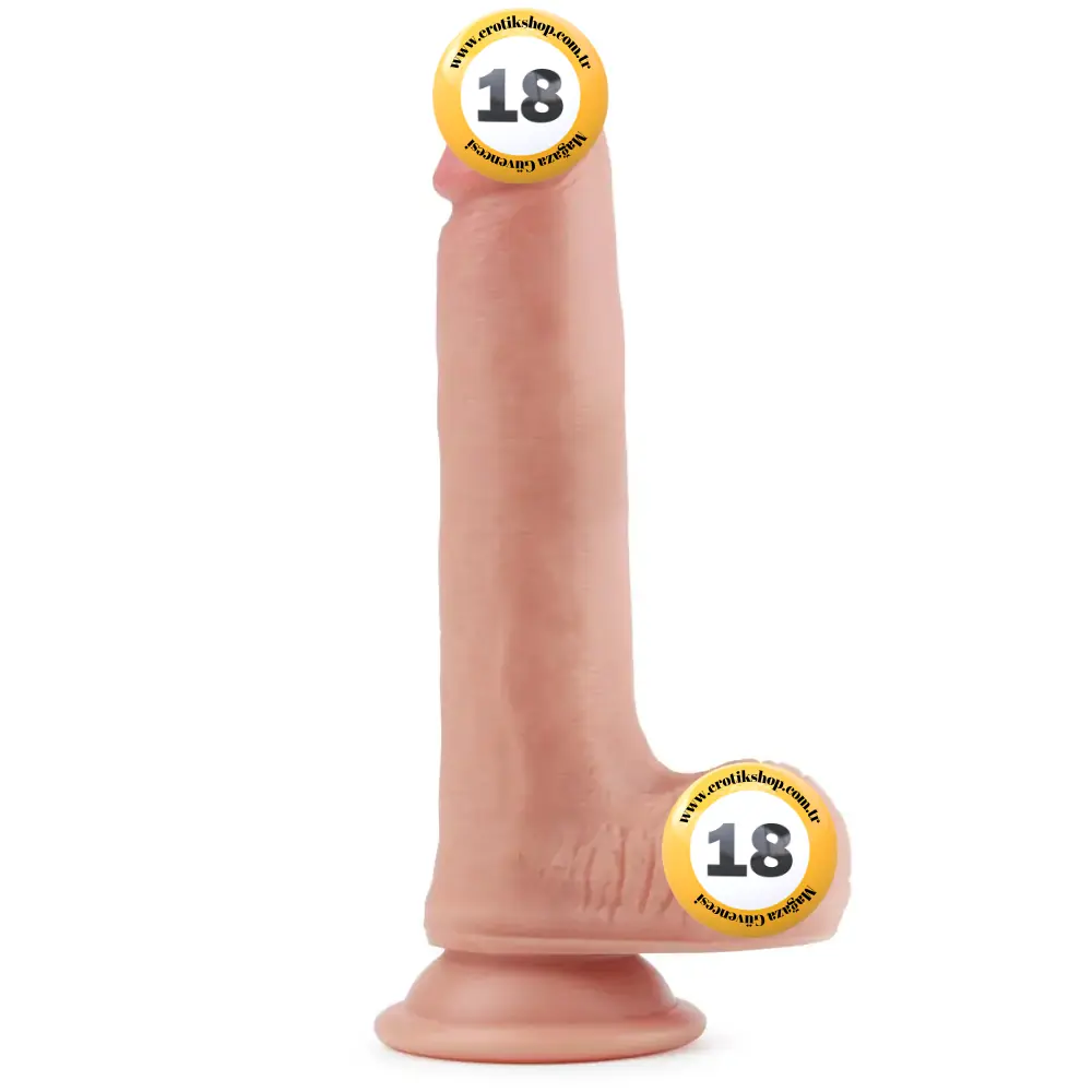 Lovetoy Dual Layered Silicone Cock 20 cm Realistik Penis LV4005