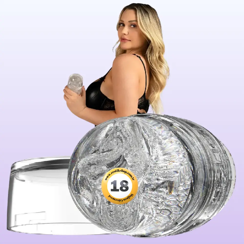 Original Fleshlight Series Quickshot Mia Malkova Çift Taraflı Mastürbatör