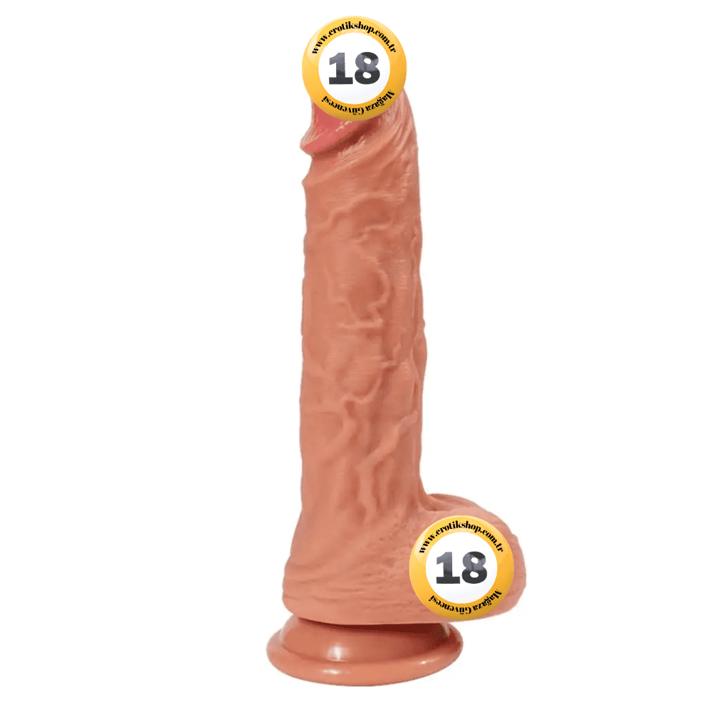 Shequ Dildo Series Dylan Natural Doku 22.5 Cm Realistik Penis SQ-WBD10022