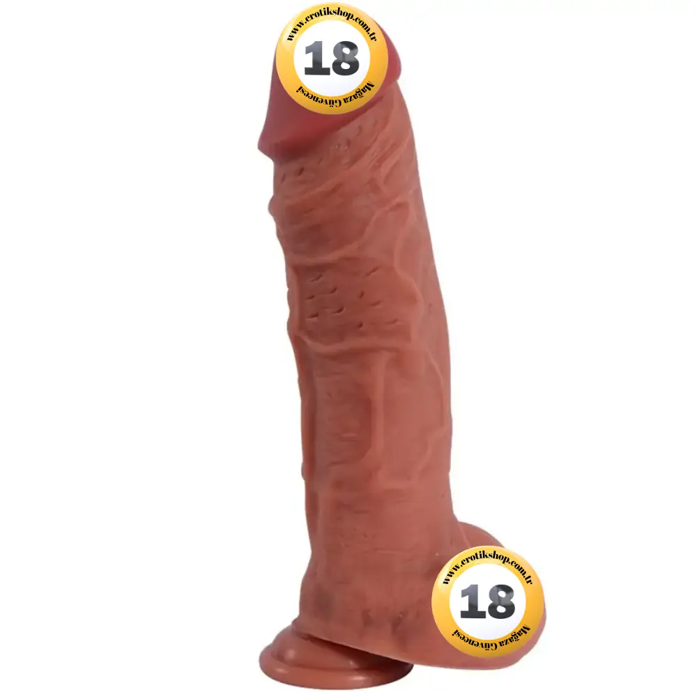 Xise Dildo Series Jihad King Natural Doku 27 Cm Büyük Realistik Penis