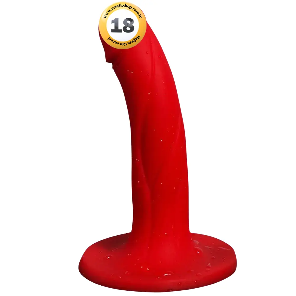 C10 Sabitlenebilir Flexible Testissiz Anal ve Vajinal Dildo