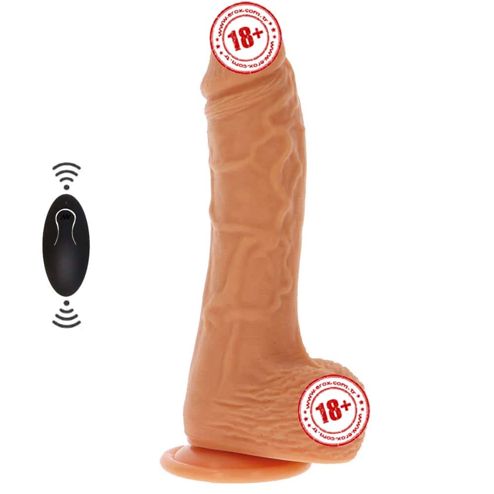 ToyJoy Naked Rotating Dildo Silicone Dönebilen Hareketli Penis 21 Cm.