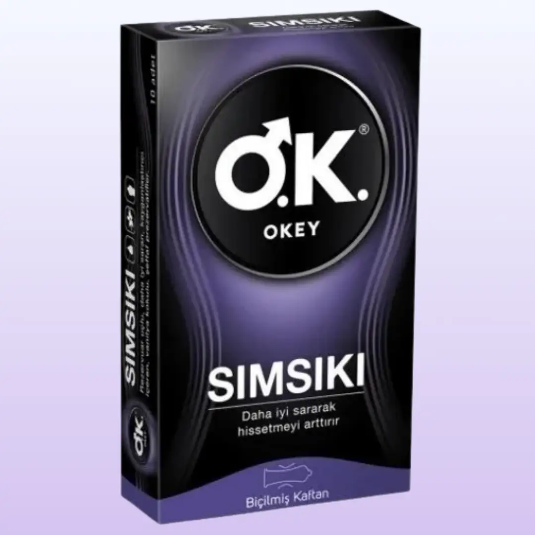 Okey Sımsıkı 10'lu Paket Prezervatif Kondom