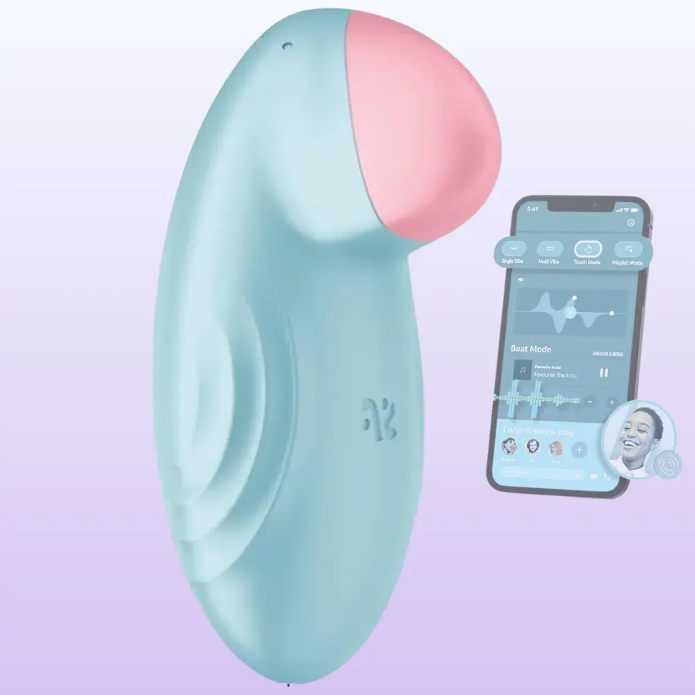 Satisfyer Tropical Tip Telefon Kontrollü Vibratör
