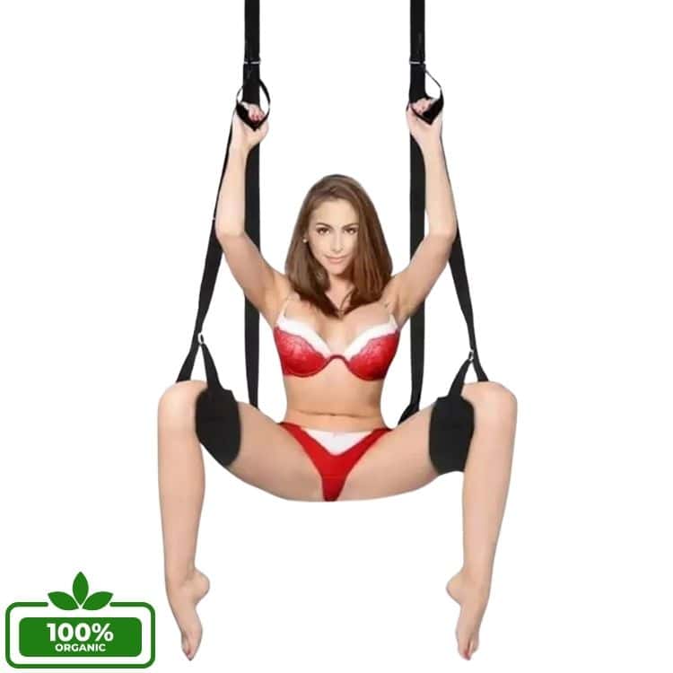The Fetish Fantasy Series Organik Deri Destekli Kapı Seks Salıncağı