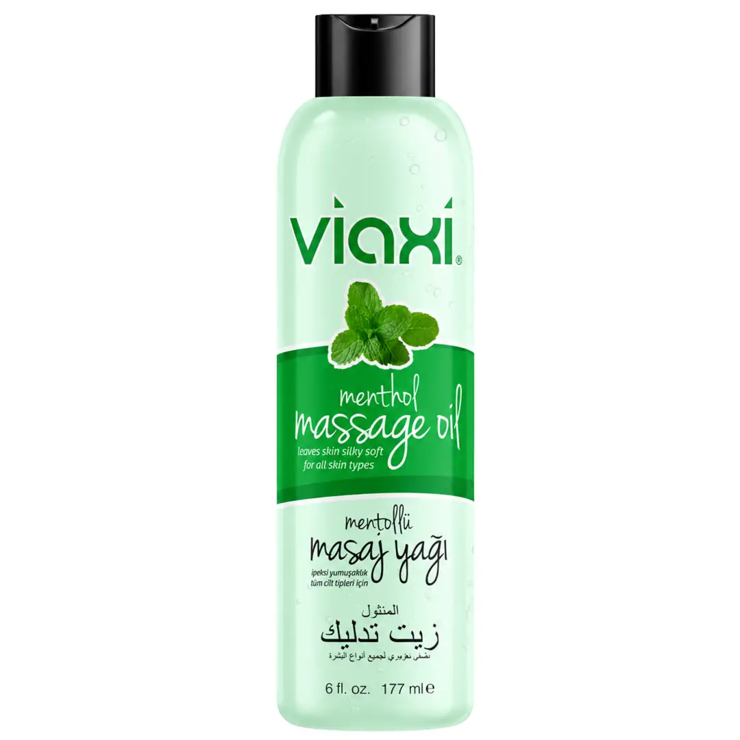 Viaxi Menthol Massage Oil Ferahlatıcı Etkili Mentollü Masaj Yağı 177 Ml.