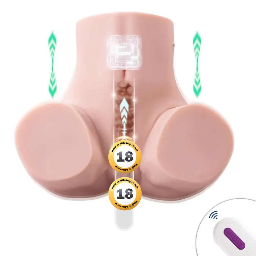 Shequ Gina Otomatik Şarjlı ve Hareketli Vajina Masturbator SQ-MAT50084