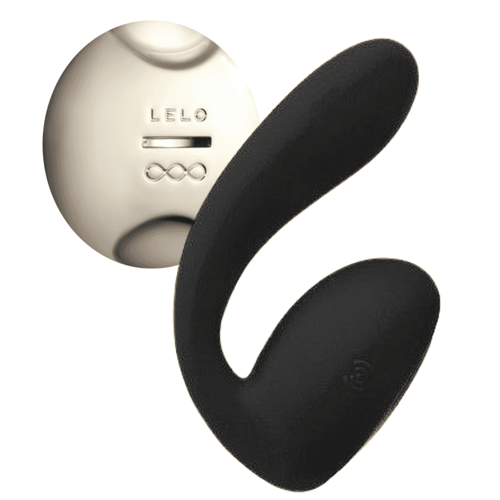 Lelo Ida Remote Control Couple Rotating Massager Vibratör-Black