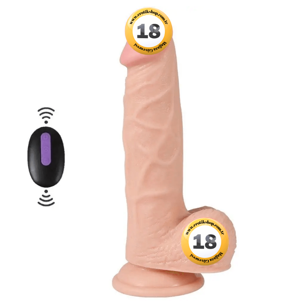 Shequ Dildo Series Hans 20 Mod Titreşimli Realistik Penis