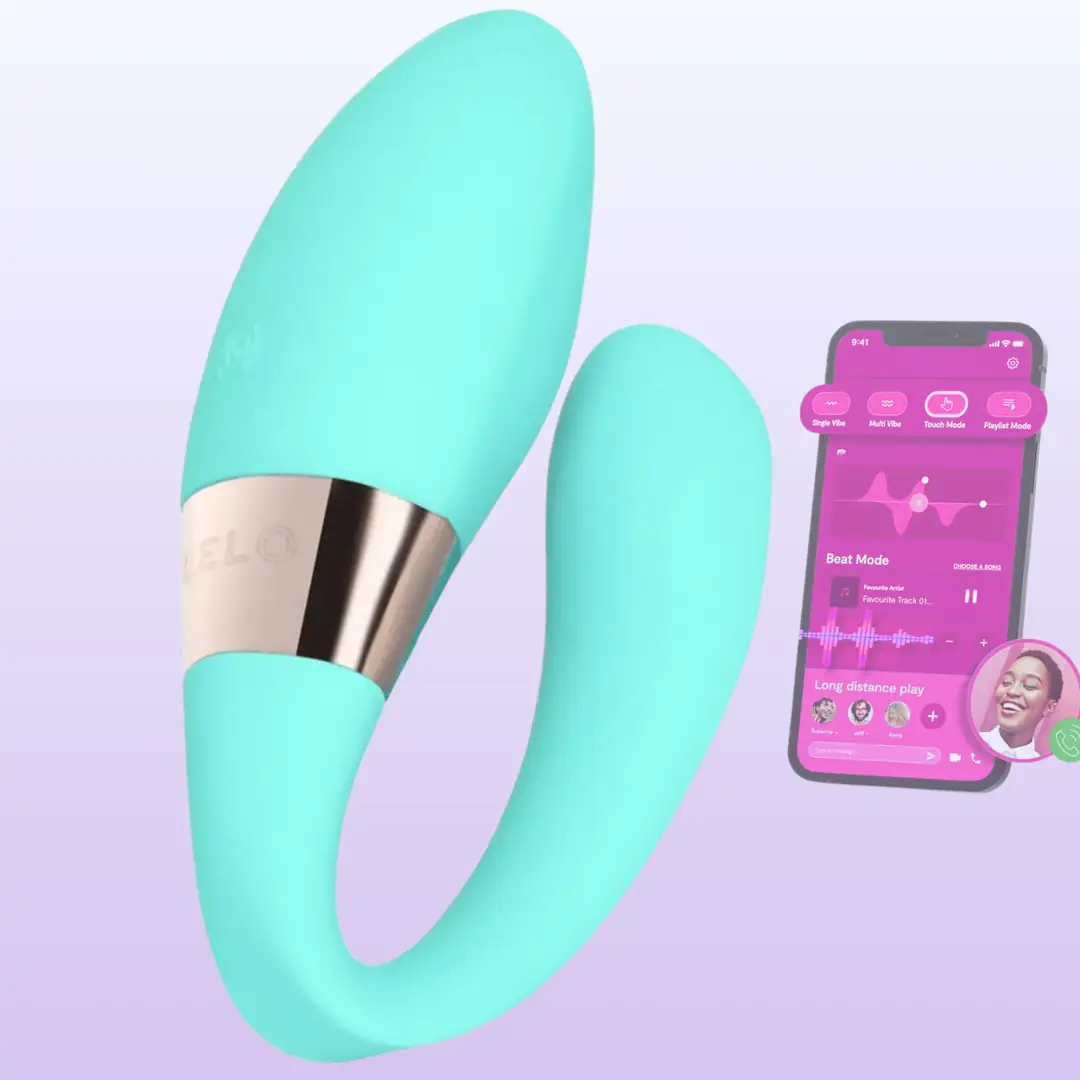 Lelo Tiani Harmony Dual-Action Telefon Kontrollü Partner Vibratör-Aqua