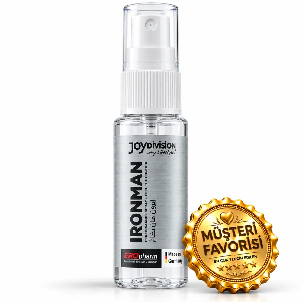 Joy Division İronman Performance Spray Feel The Control Penis Spreyi