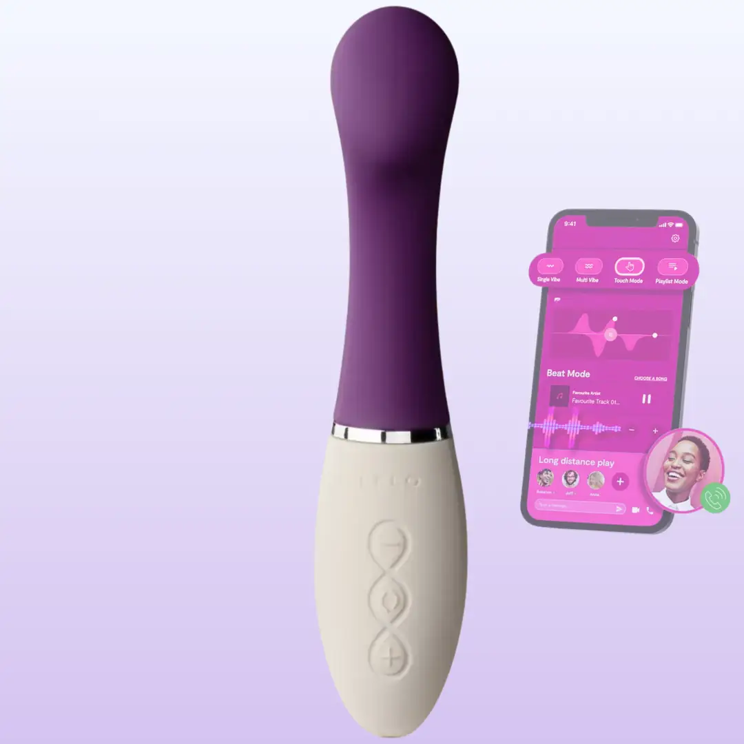Lelo Gigi 3 Telefon Kontrollü Şarj Edilebilir G-Spot Vibratör-Plum