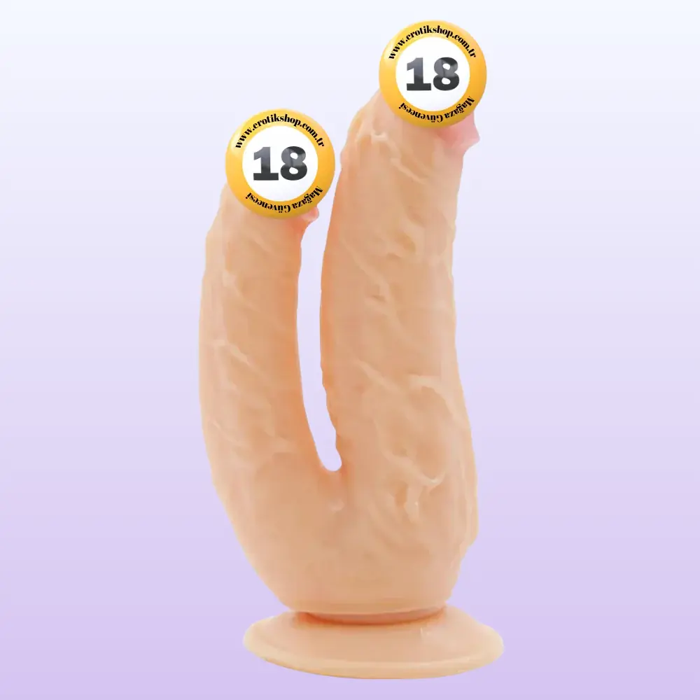 Dildo Series Lifelike G-Spot Anal ve Vajinal Çift Taraflı Realistik Penis